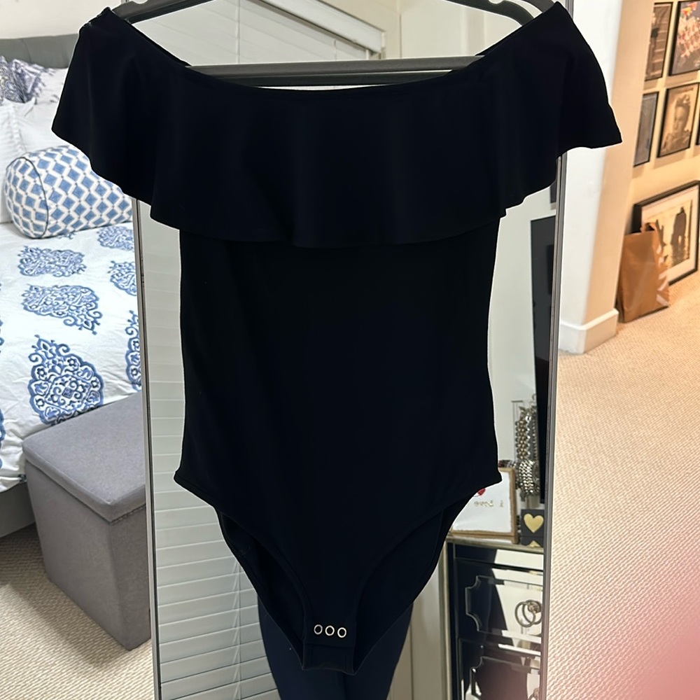 TOPSHOP Flutter Top Bodysuit